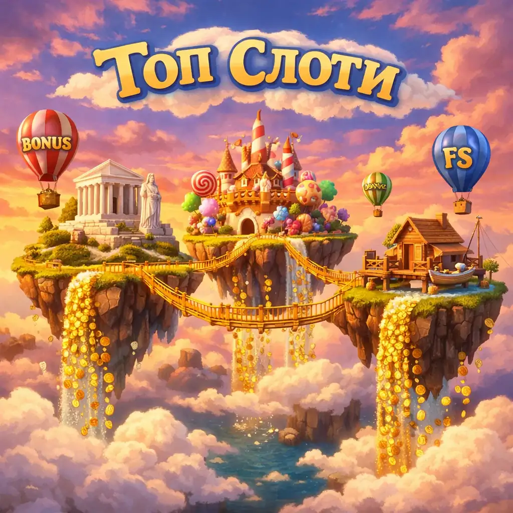 Топ слоти Gates of Olympus та Sweet Bonanza від найкращих провайдерів